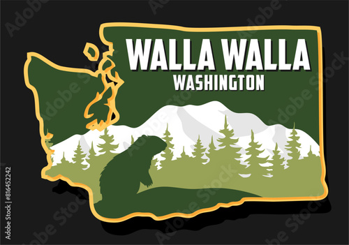 Walla Walla Washington with beautiful natural views