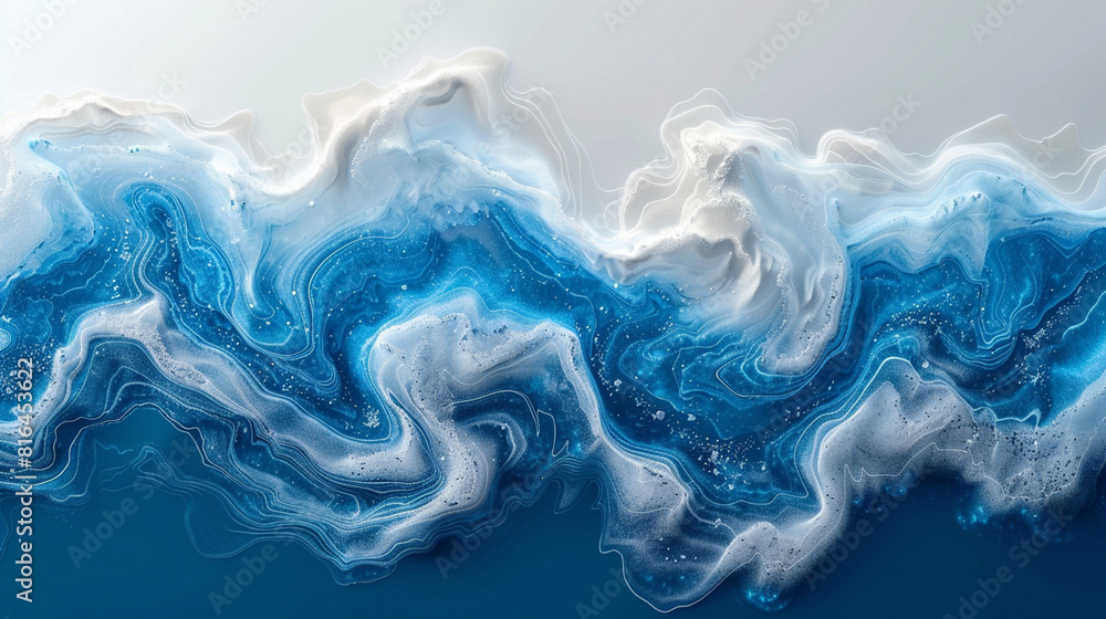 abstract background pattern art paint liquid blue and white effect abstract background pattern art paint liquid blue and white effect