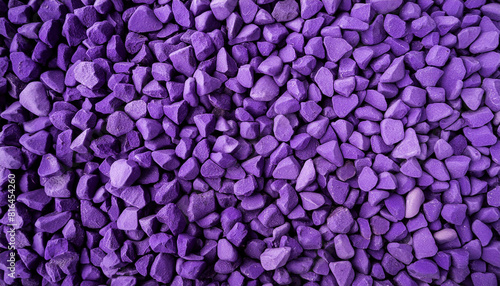 Violet gravels texture background © Aarón