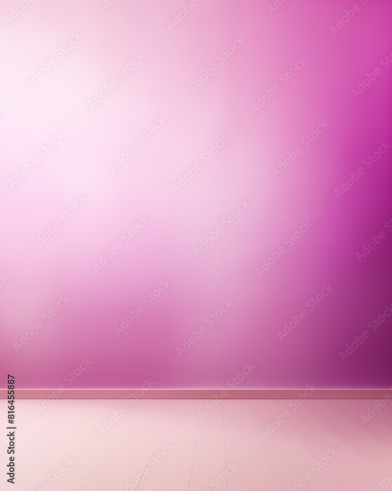 A pink room with a white floor A pink room with a white floor