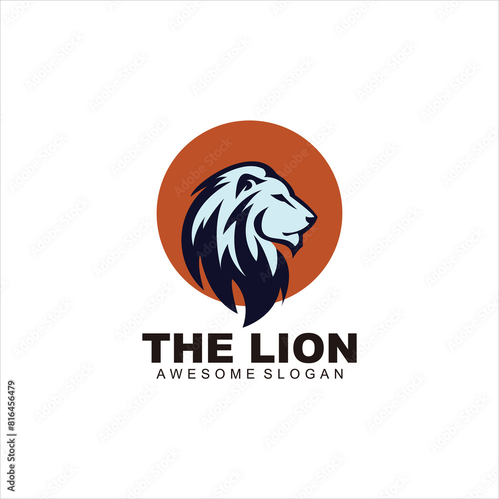 lion mascot logo colorful lion mascot logo colorful