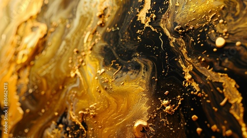 Golden abstract, premium color, vip, shiny waves.