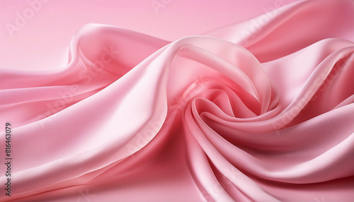 Wallpaper Mural soft pink silk fabric surface texture background, background, pattern, wallpaper, product presentation. Torontodigital.ca
