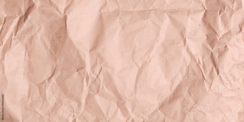Texture of closed up paper background. Texture of brown crumpled craft paper. Texture of closed up paper background. Texture of brown crumpled craft paper.