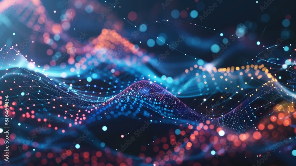 Obraz premium background with stars