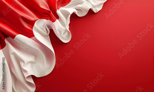 indonesian Independence Day copy space background photo