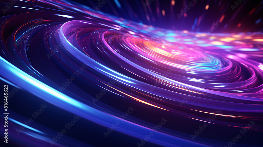 Colorful wave swirls with abstract geometric art design background
Colorful wave swirls with abstract geometric art design background