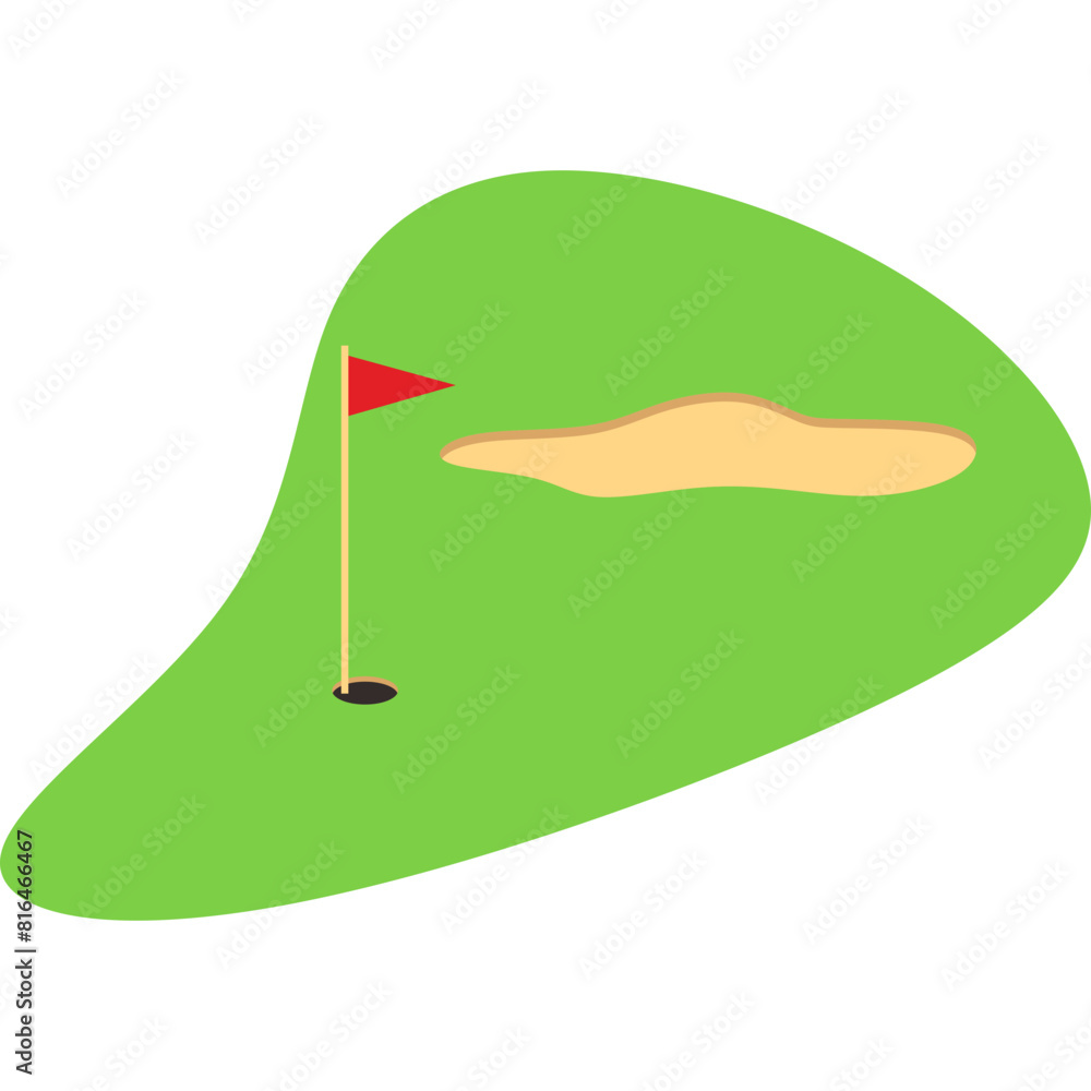 Golf Hole Flag Golf Hole Flag