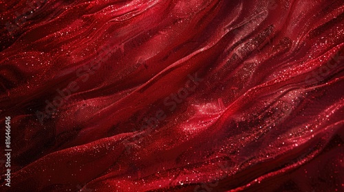 Bright shallow red synthetic texture photo