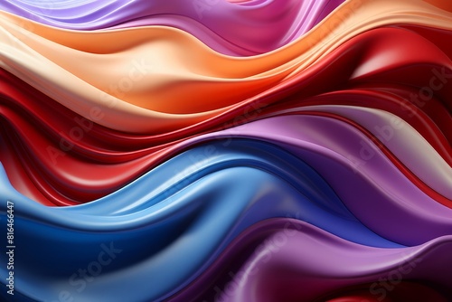 Colorful abstract wavy shapes backgrounds wallpaper