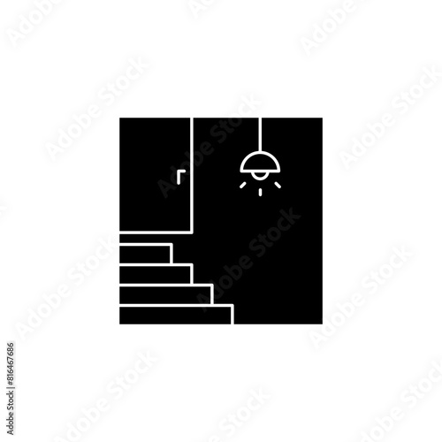 basement concept line icon. Simple element illustration. basement concept outline symbol design.