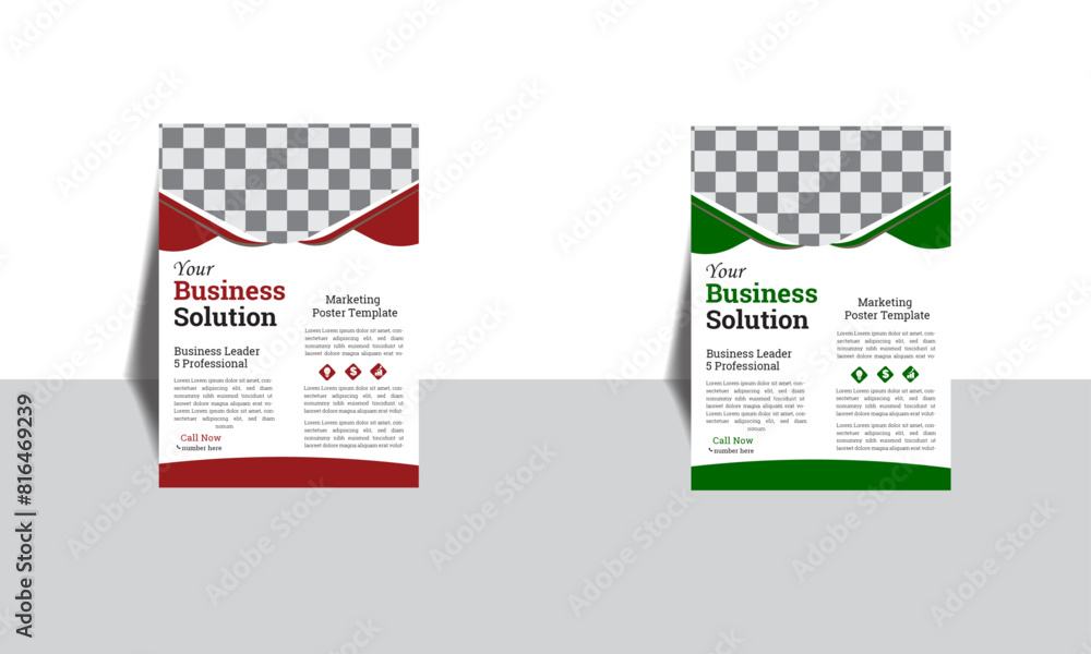 Naklejka premium business flyer, template, business, flyer, layout