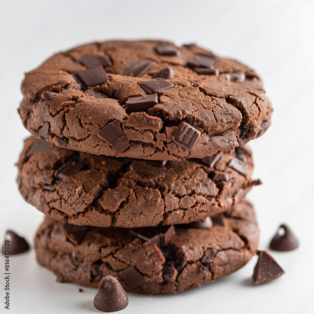 Fototapeta premium 초콜릿쿠키 Chocolate cookies 