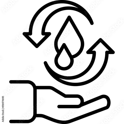 Save Water Icon