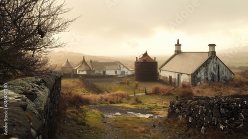 Photographs of distilleries on the Isle of Islay photo