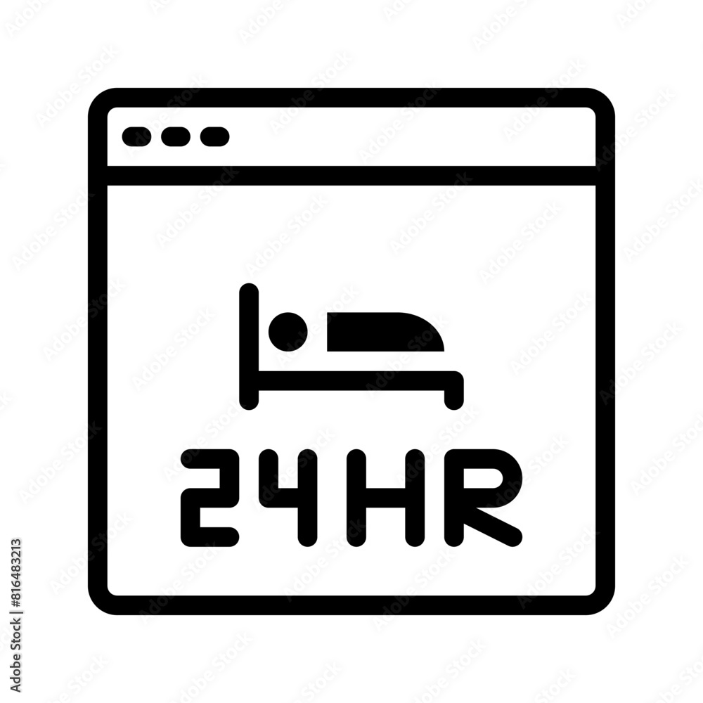 Hotel room service icon. suitable for website, logo, app, template and UI design. Hotel room service icon. suitable for website, logo, app, template and UI design.