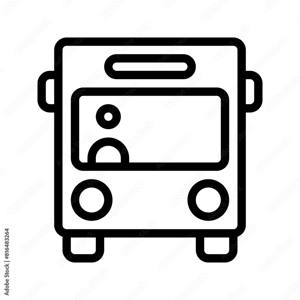 Shuttle bus icon. outline design icons. suitable for website, logo, app, template and UI designs. Shuttle bus icon. outline design icons. suitable for website, logo, app, template and UI designs.