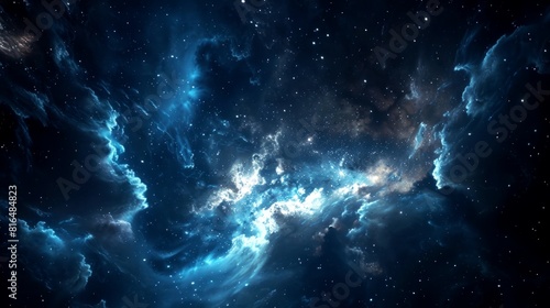 nebula, galaxy, star, space background © dropideas