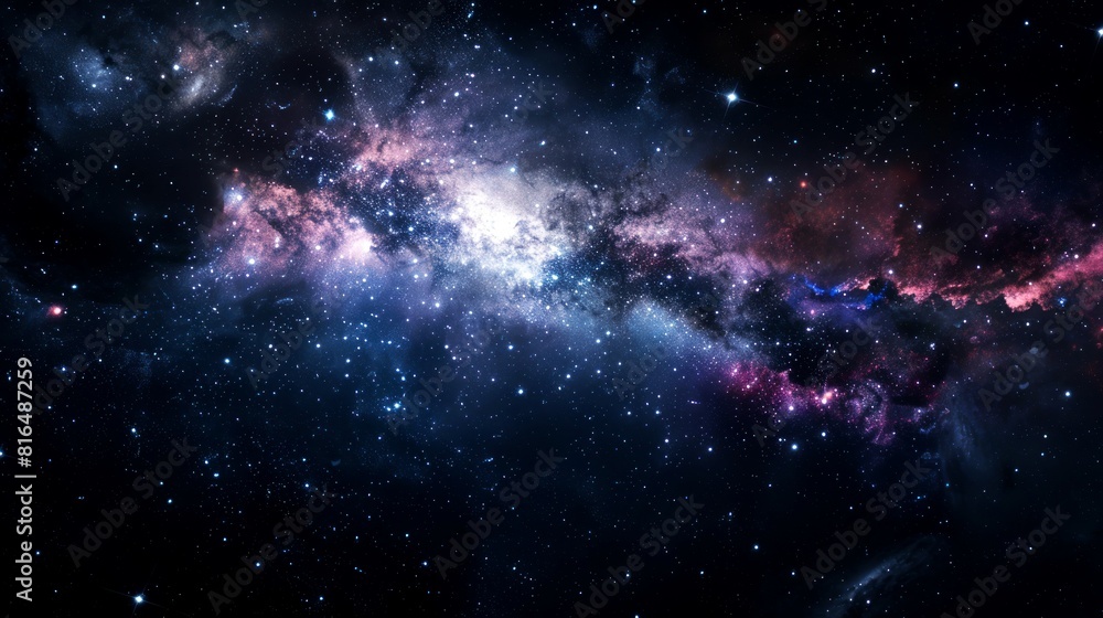 Fototapeta premium nebula, galaxy, star, space background