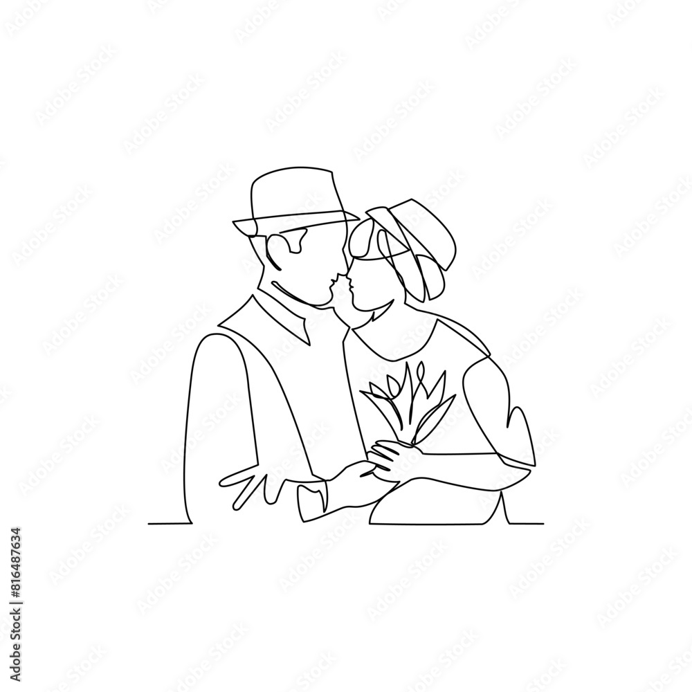 Couple vector illustration Couple vector illustration