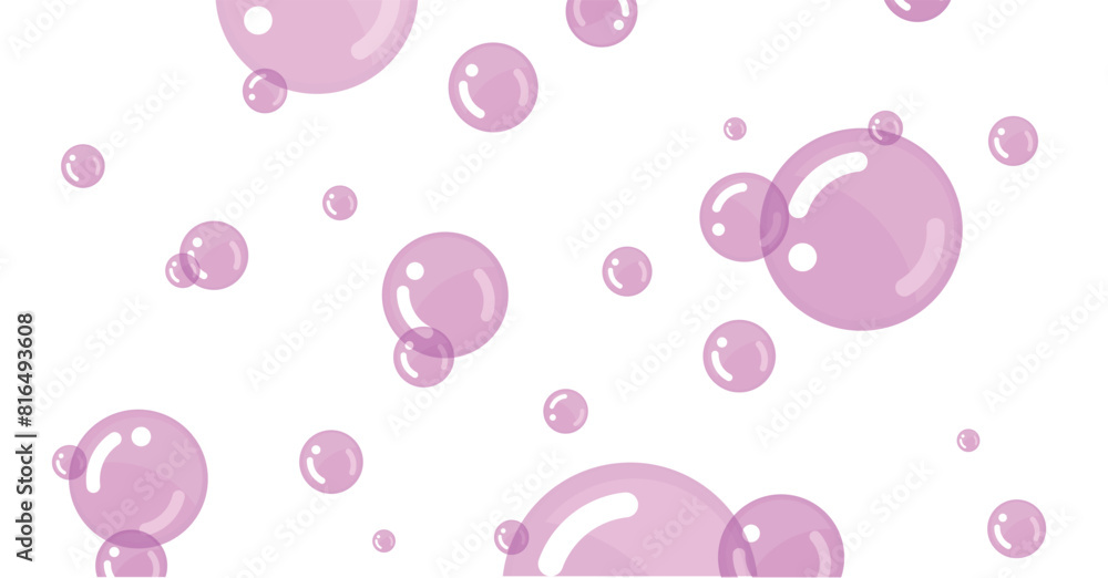 cute background with flying soap bubbles cute background with flying soap bubbles