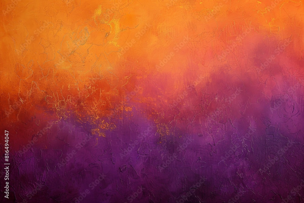 A textured orange and purple background with a subtle gradient, evoking the warmth of sunset or dusk, providing an inviting canvas for creative expression in the style of sunset or dusk. A textured orange and purple background with a subtle gradient, evoking the warmth of sunset or dusk, providing an inviting canvas for creative expression in the style of sunset or dusk.