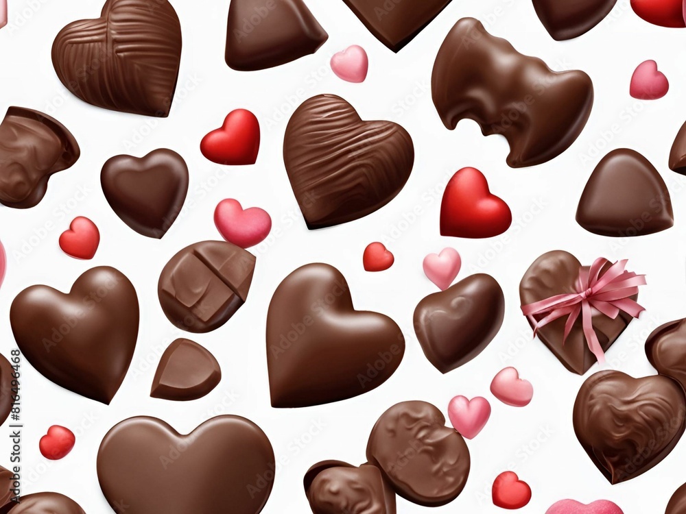 Fototapeta premium chocolate candy background