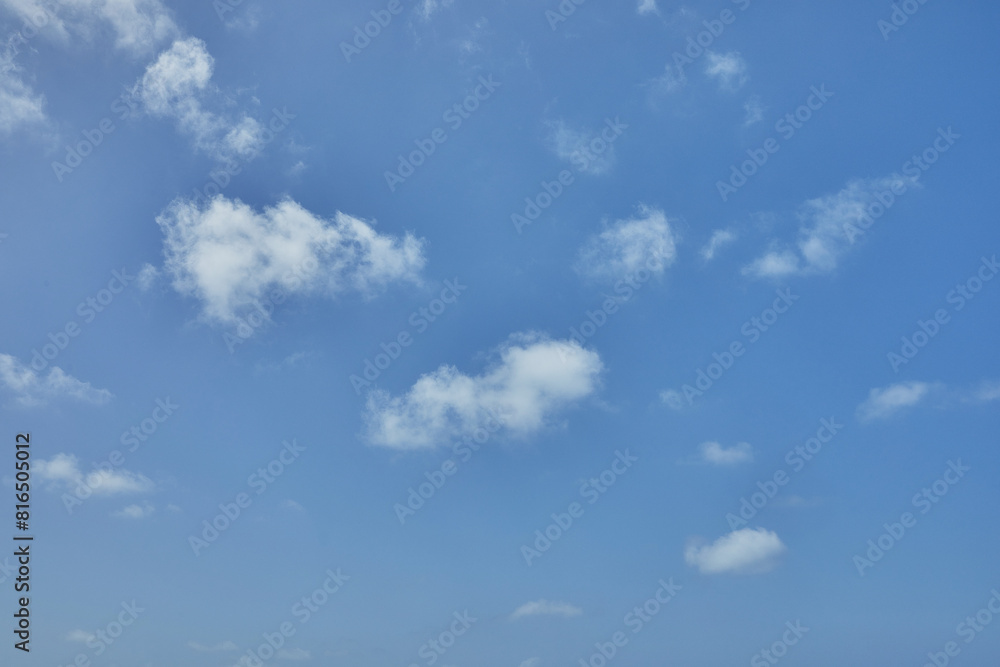 Background texture of blue sky with cumulus clouds Background texture of blue sky with cumulus clouds