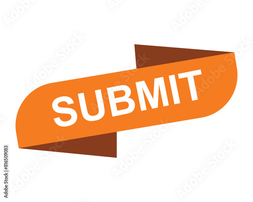 SUBMIT Web Button for website. submit button eps 