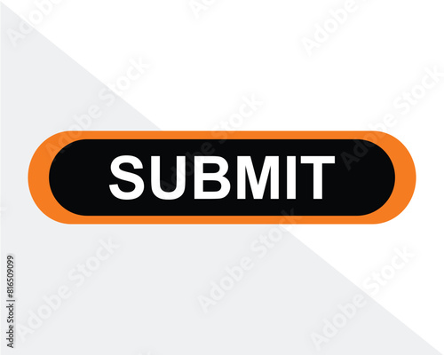 SUBMIT Web Button for website. submit button eps 
