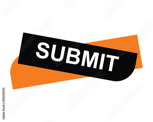 SUBMIT Web Button for website. submit button eps 