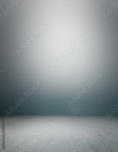 Contemporary Space  White and Gray Gradient Room Background