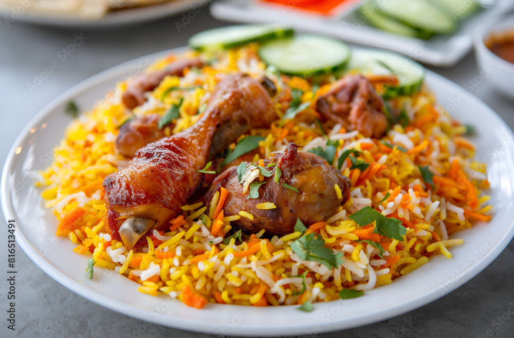 rice with chicken rice with chicken