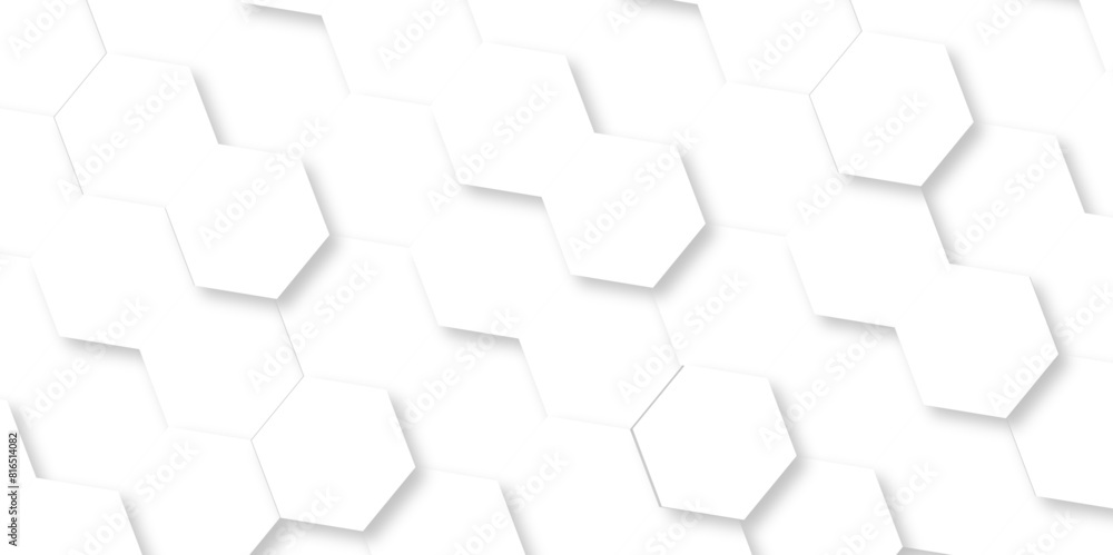 White hexagon geometric texture Seamless creative geometric Pattern hexagonal background. white abstract hexagon wallpaper or background. 3D Futuristic abstract honeycomb mosaic texture. White hexagon geometric texture Seamless creative geometric Pattern hexagonal background. white abstract hexagon wallpaper or background. 3D Futuristic abstract honeycomb mosaic texture.
