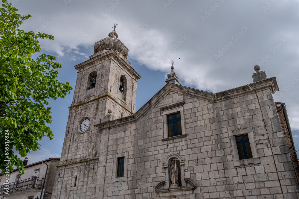 Rionero Sannitico, Isernia. Mother church of San Bartolomeo Apostolo