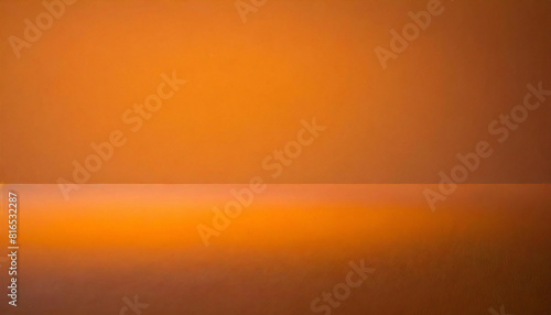 orange room. A space with deep orange walls. Plain material. layout.