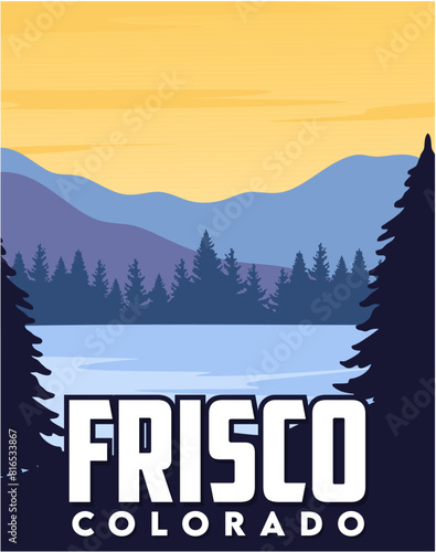 Frisco Colorado with beautiful natural views