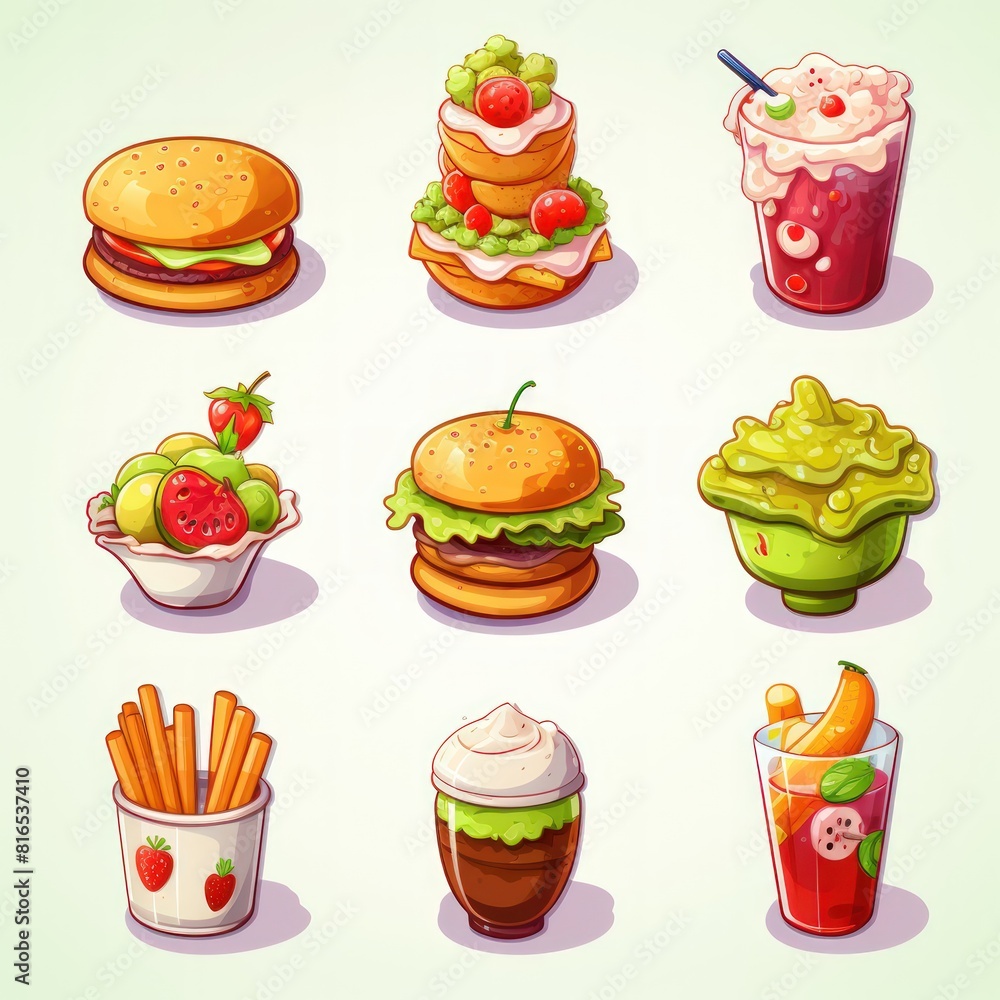 Icon for quick-service fast food Icon for quick-service fast food