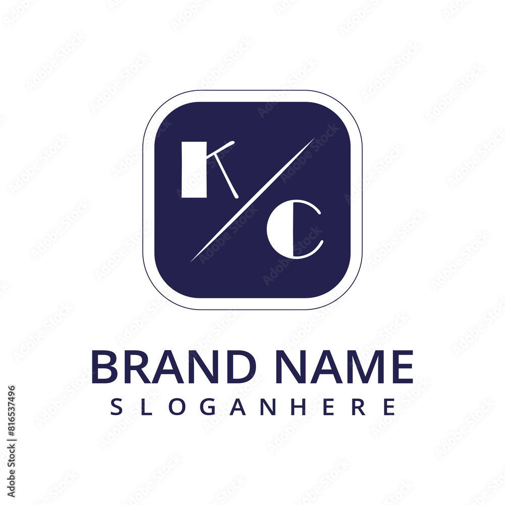 initial monogram logo with letter style design initial monogram logo with letter style design