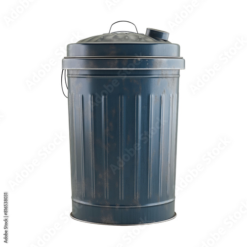 Trash Can isolated on white background