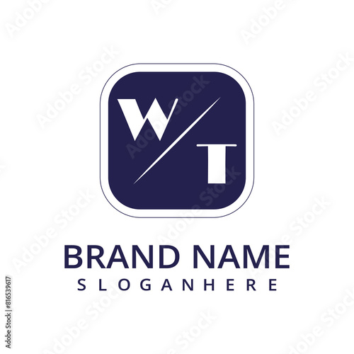 Free Download initial monogram logo with creative design.	 - GFXLoad