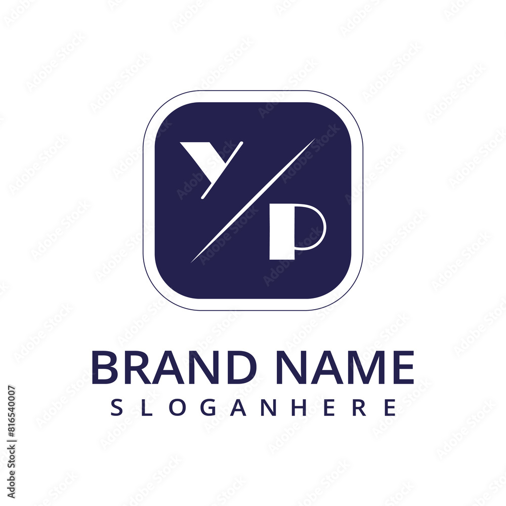 initial monogram logo with creative design. initial monogram logo with creative design.