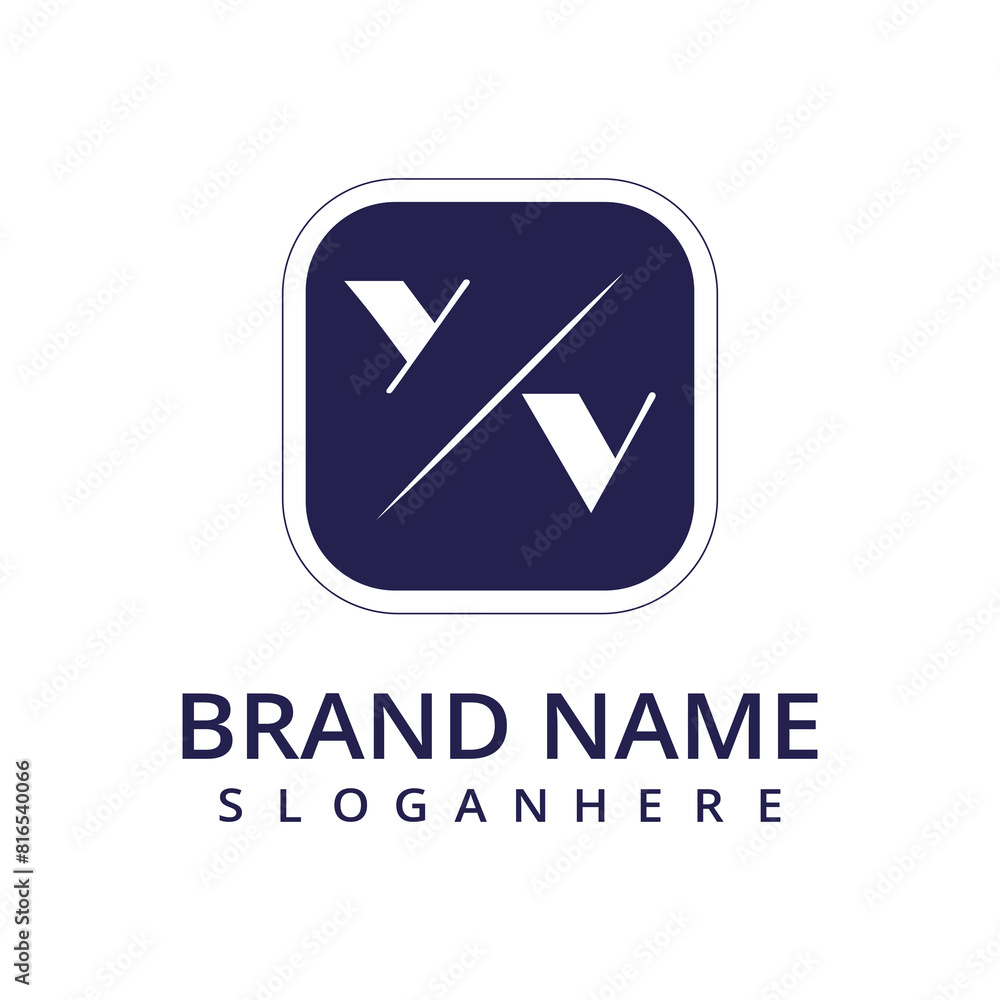 initial monogram logo with creative design. initial monogram logo with creative design.