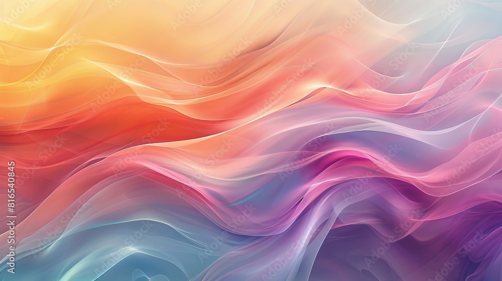 Color Gradients Smooth Transition: An illustration featuring a smooth transition between colors