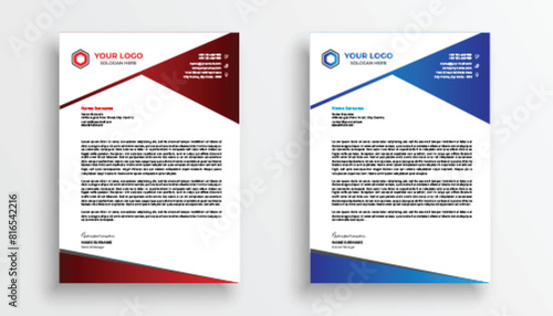 professional creative letterhead template design for your business