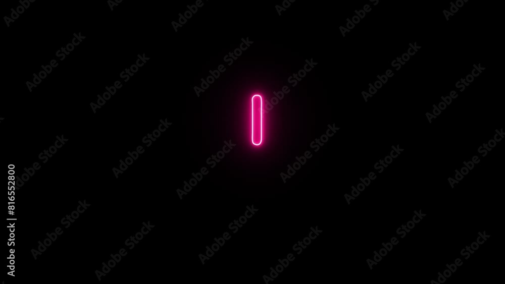 Shutdown line Icon with power light icon animation. Shutdown line Icon with power light icon animation.