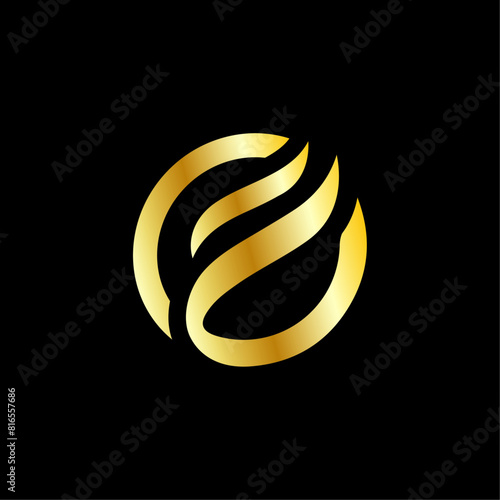 Minimalist Luxury Letter E Logo