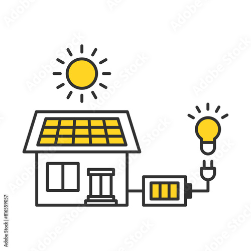 発電　蓄電池　自家発電　太陽