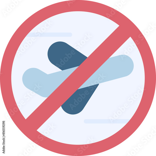 Flight Ban Icon