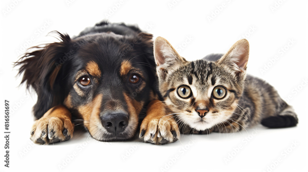 Friendship Between Dog and Cat Friendship Between Dog and Cat